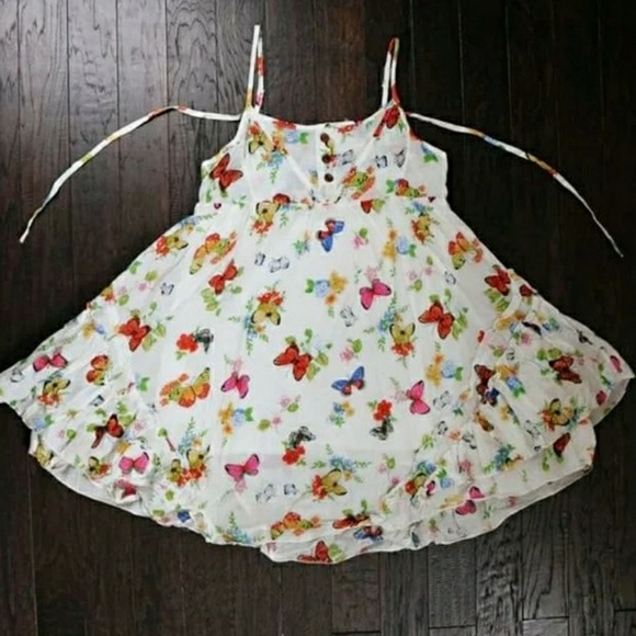 (New) Tent Style Butterfly Dress - Picture 1 of 4